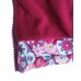 Детская Демисезонная Куртка Донатто расцветка Цветы Фиолет