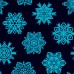 Детский зимний комбинезон Айс расцветка Голубые Снежинки