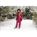 Детский Зимний Костюм Frosty Style расцветка Бордо