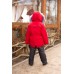 Детский Зимний Костюм Сold Weather расцветка Красный Черный