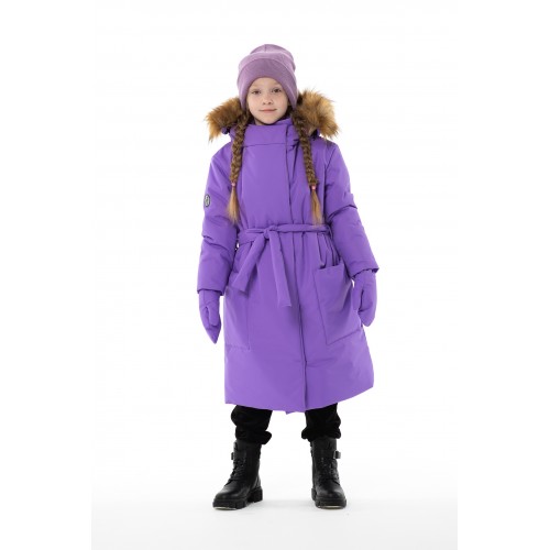 Зимнее пальто Wind расцветка фиолетовый